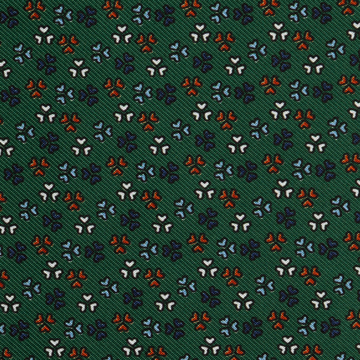 Floral Printed Silk Bespoke Tie