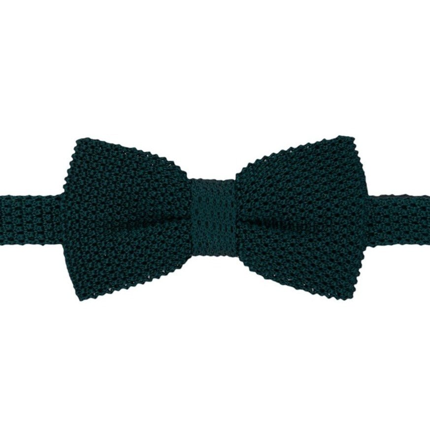 Knitted Pre Tied Silk Bow Tie