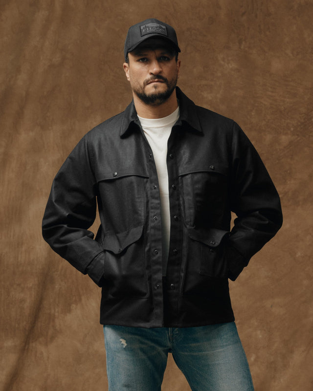 Lined Tin Cloth Cruiser Jacket