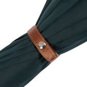 Polished Maple Wood Handle And Gold Umbrella