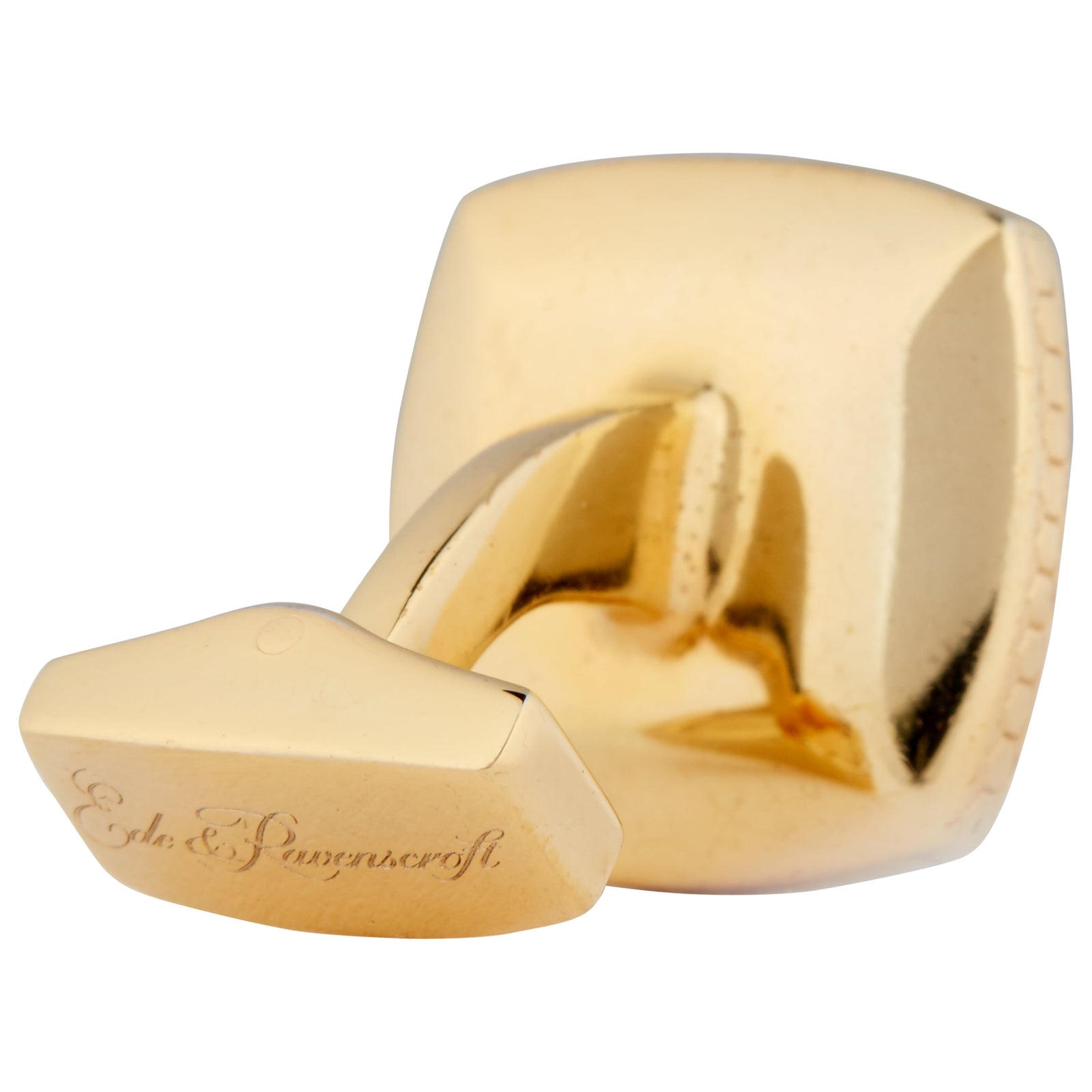 Gold and Agate Cufflinks