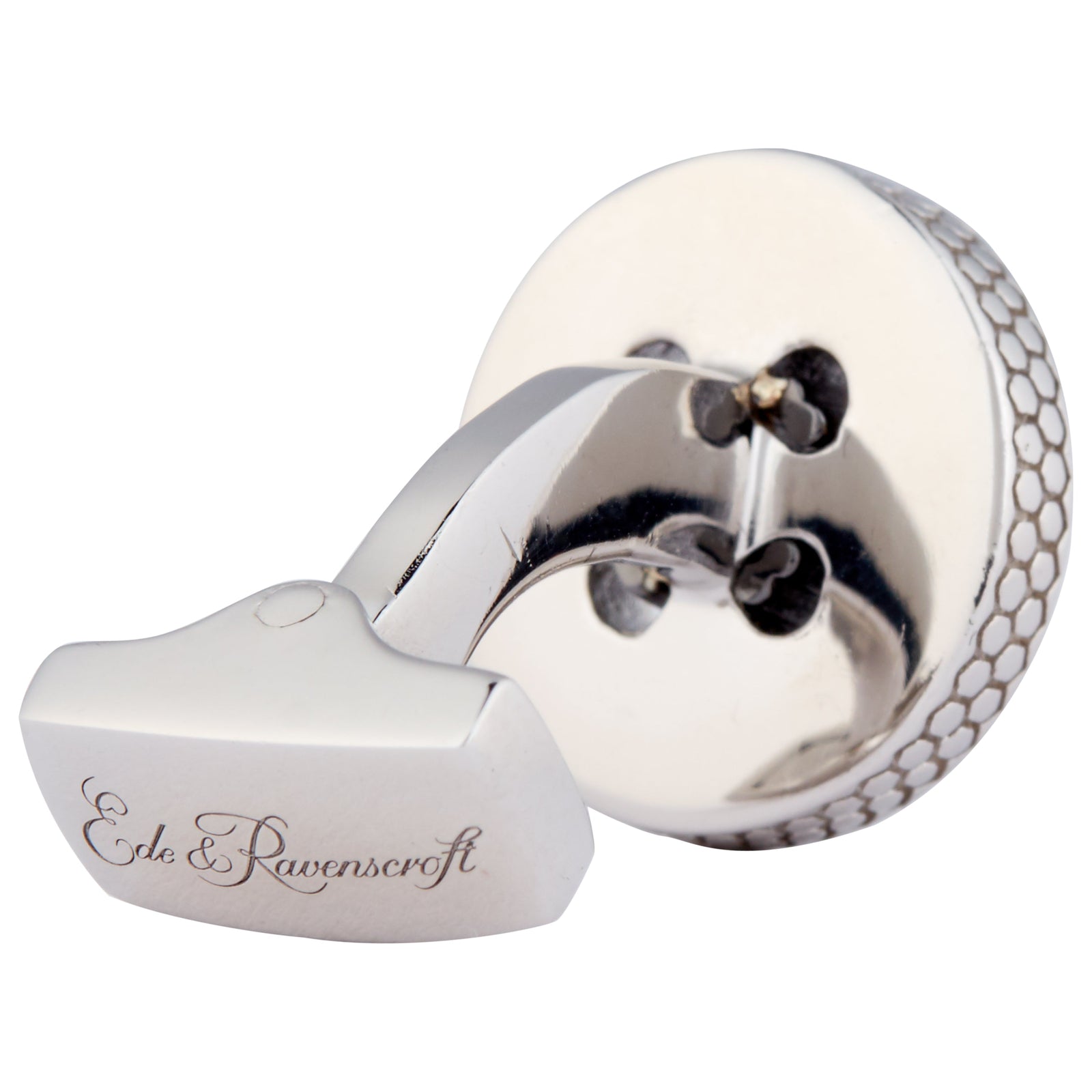 Gunmetal Button Cufflinks