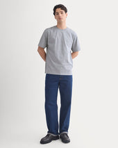 Archive Standard-Fit Cotton Crew | Vintage Heather Grey