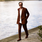 Linen Wool Silk Gerry Trousers