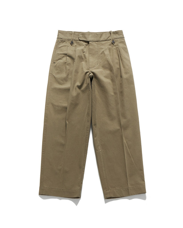 GENT PLEAT PANTS / SAND