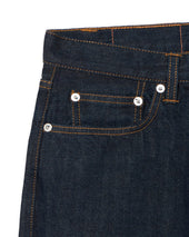 911 Superjohn Japan Cimosato 5 Tasche A Vita Alta Indigo Rinse L33