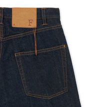 911 Superjohn Japan Cimosato 5 Tasche A Vita Alta Indigo Rinse L33