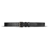 Bridle Leather Double Prong Belt - Black