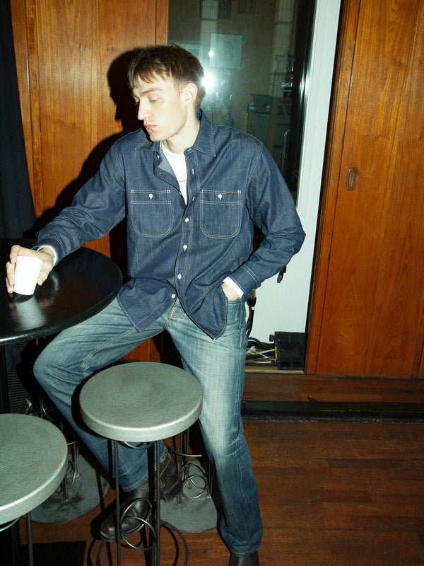 Julian Denim Shirt Rinsed Blue