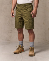 Tropical Poplin Cargo Short