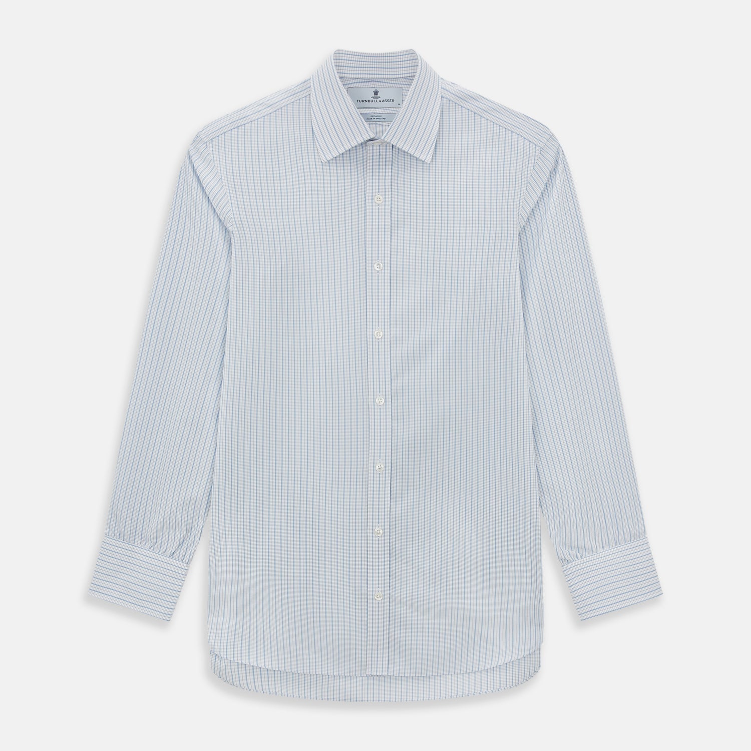 Blue Graph Check Mayfair Shirt