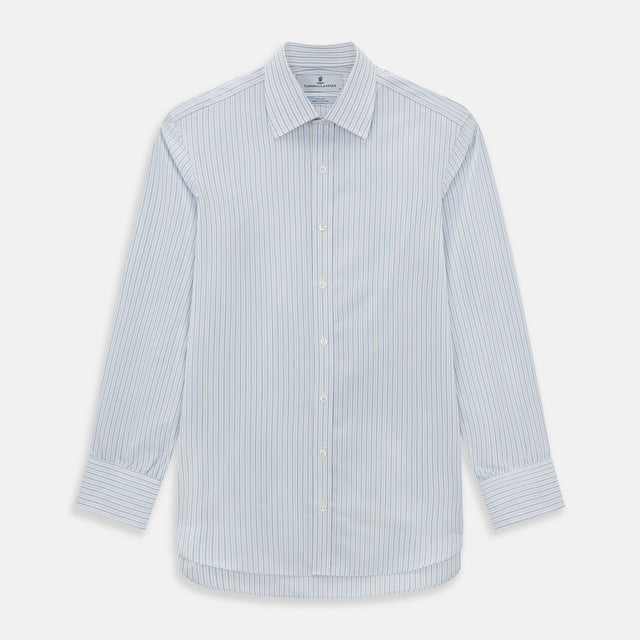 Blue Graph Check Mayfair Shirt
