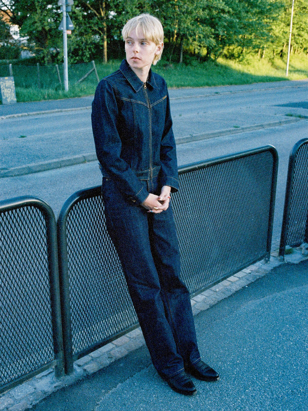 Britta Denim Jacket Dry Streaky
