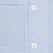 Pale Linen Pyjama Shirt