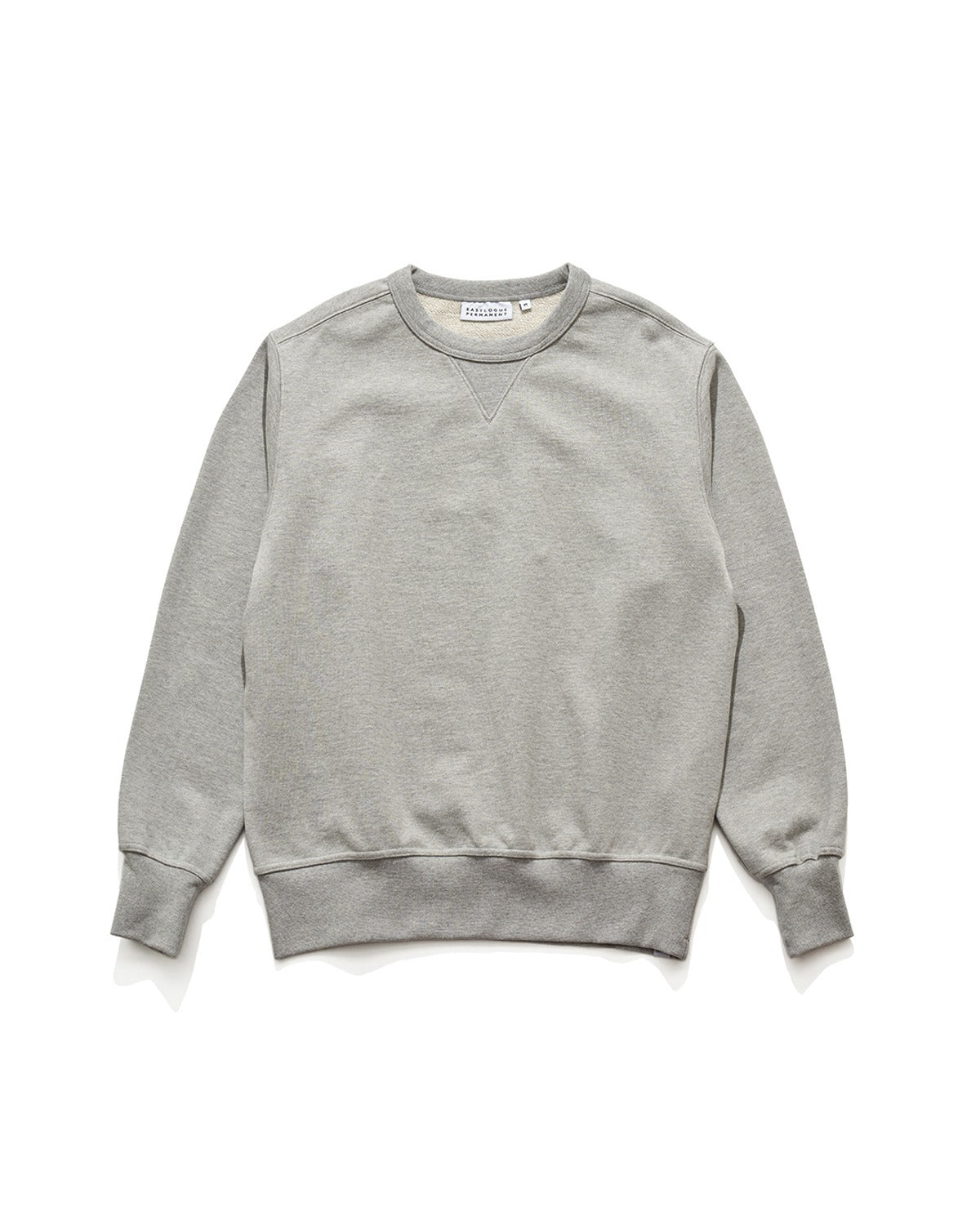 SWEAT SHIRT / MELANGE GREY