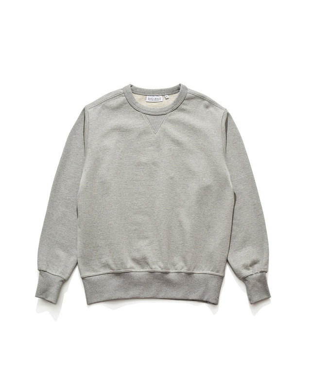 SWEAT SHIRT / MELANGE GREY