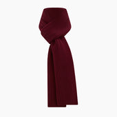 Rib Knit Cashmere Scarf