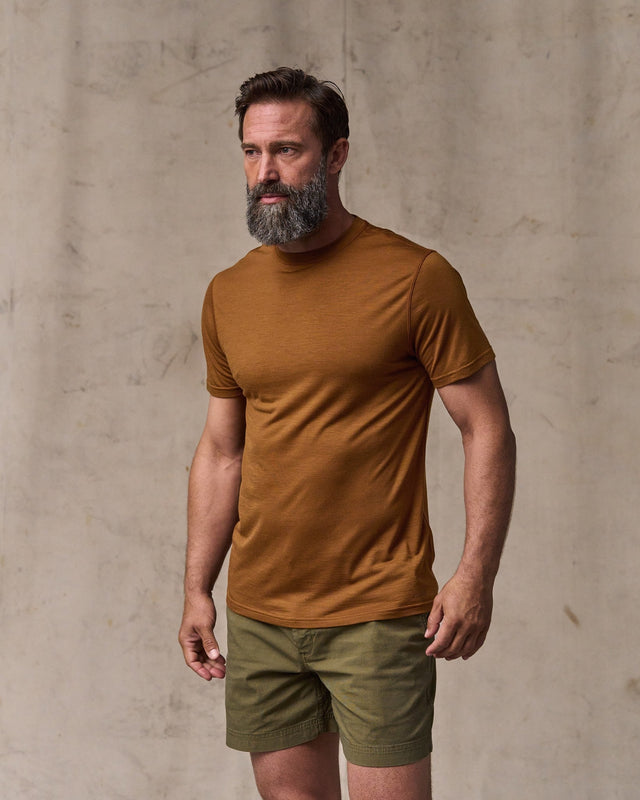 Wool Blend Upf T Shirt