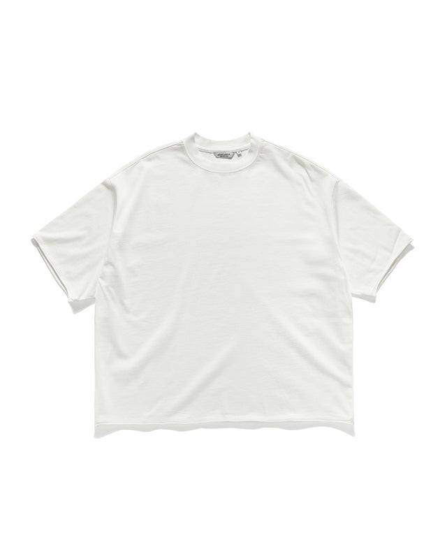 CUT OUT BOXY T-SHIRT / WHITE