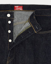 933 Barney Japan Cimosato 5 Tasche Loose Fit Indigo Rinse L29