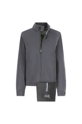 Bomber jacket in jersey tecnico antracite