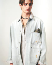 Railman Work Jacket Bleached