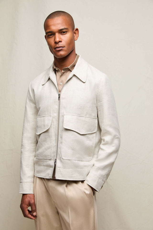 Overjacket avorio