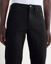 The Organic Cotton Straight-Leg Jean | Black