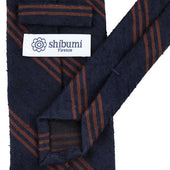 Triple Bar Shantung Silk Tie
