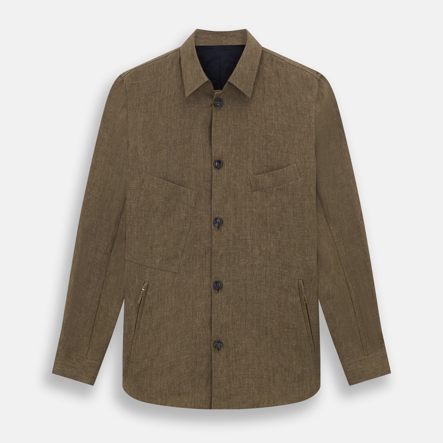 Pine Cone Linen Holland Shacket