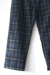 Fujito Pajama Pants Check Navy Check Directors Web Shop Powered By Base