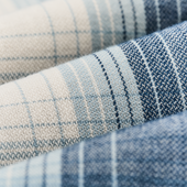 Short Sleeve Chambray Shirt - Indigo Plaid
