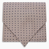 And Lilac Micro Dot Silk Cravat