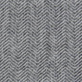 Herringbone Cashmere Bespoke Tie - Light Grey
