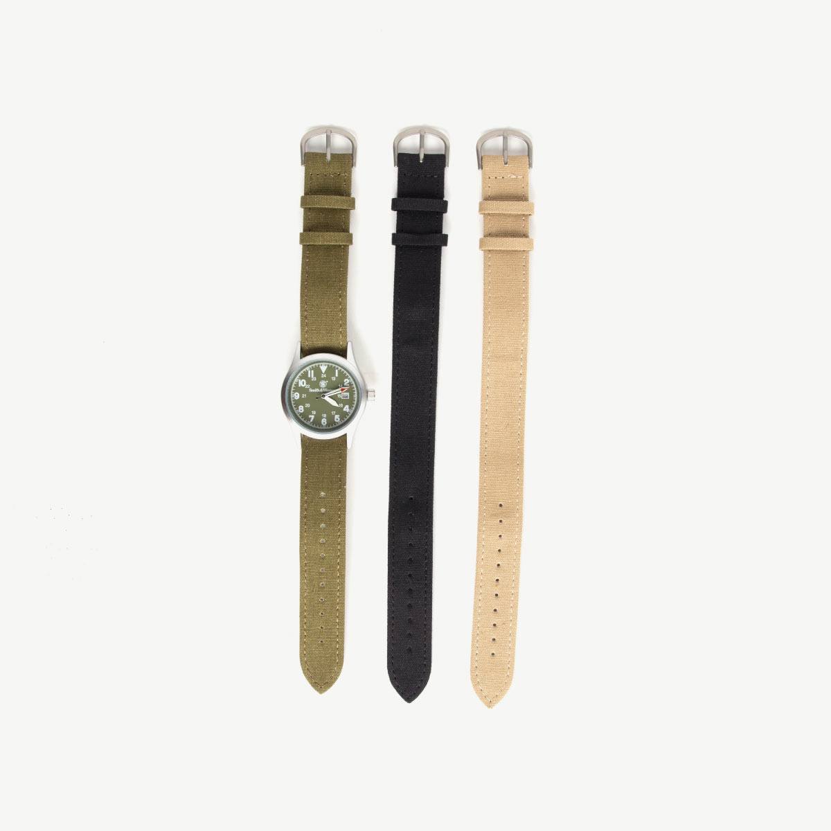 Military Watch Silver