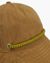Camel Brim Canvas Hat