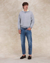 965 John Japan Cimosato 5 Tasche Slim Fit Stone Wash L33