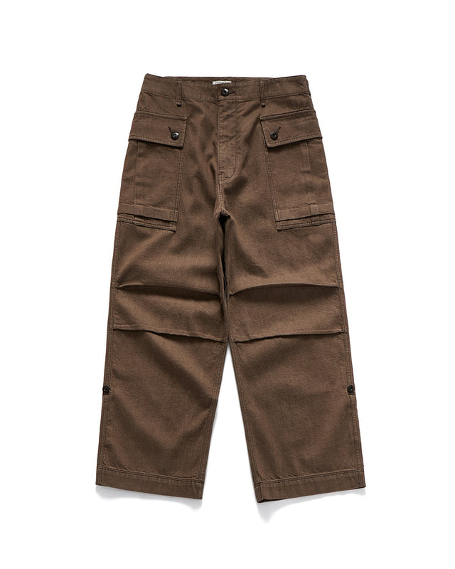 RUCKSACK FIELD PANTS / BROWN DENIM