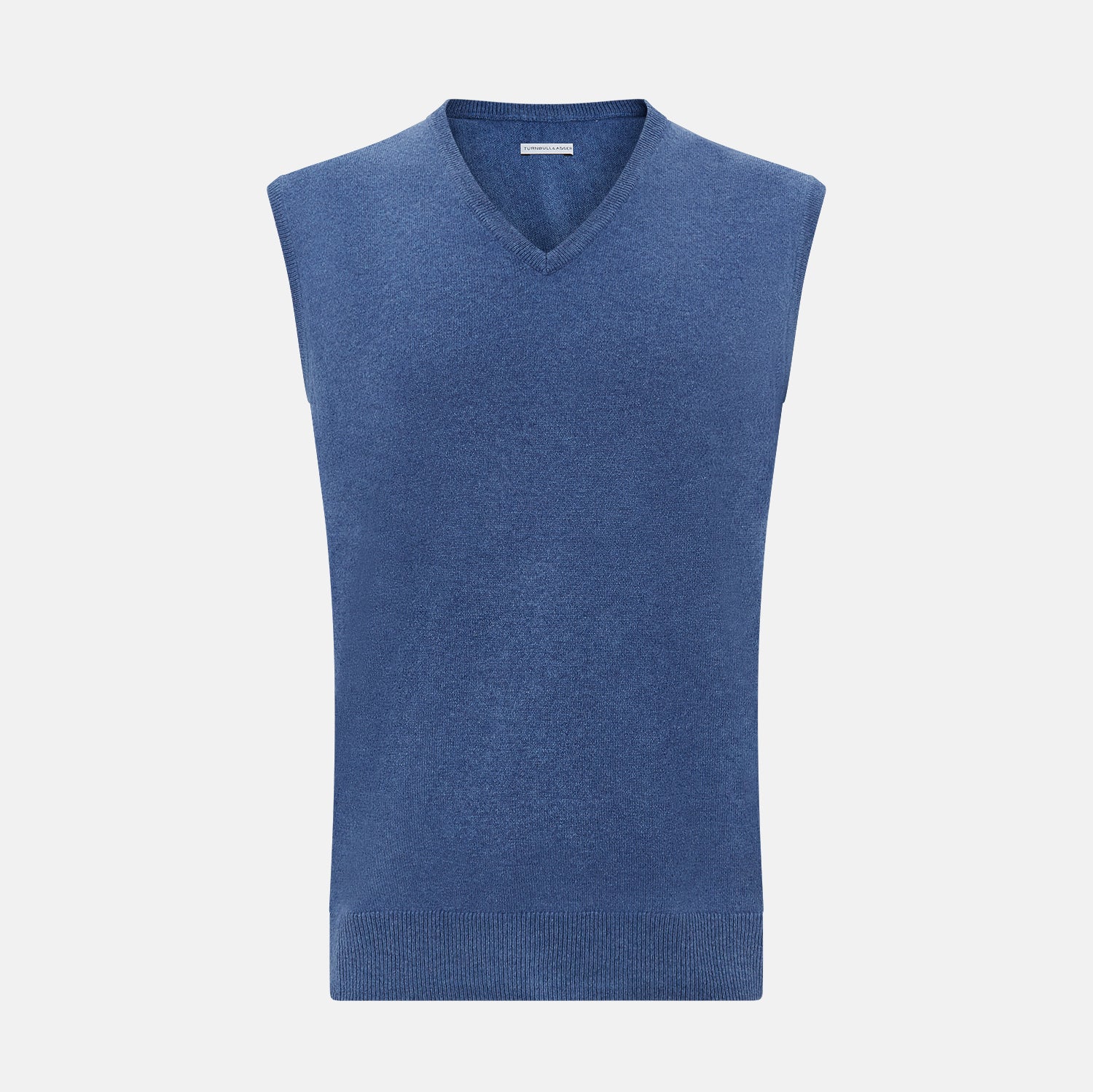 V Neck Sleeveless Cashmere Vest