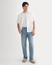 Linen Resort Shirt | Bone