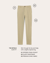 The Transit Chino | Deep Navy | Slim