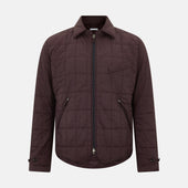 Battersea Burgundy Quilted Jacket