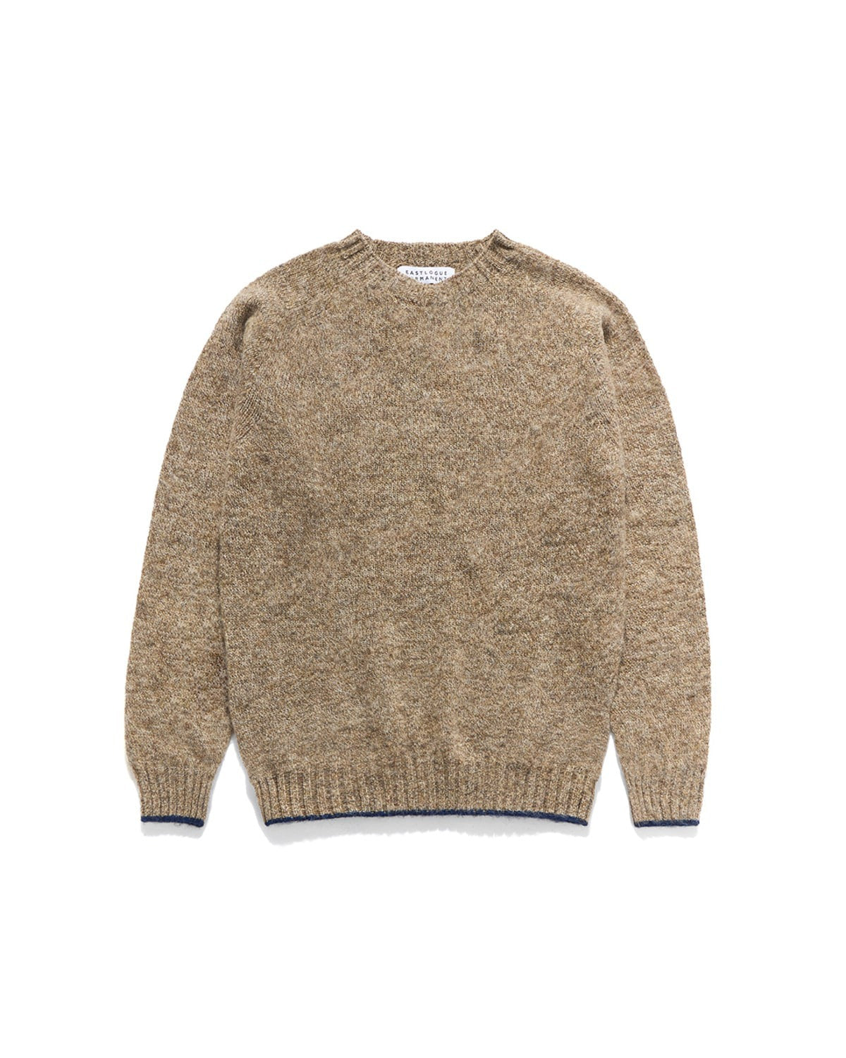 SHAGGY DOG CREWNECK SWEATER / MUSHROOM