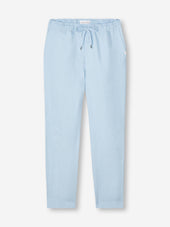 Men's Pants Sydney Linen Blue
