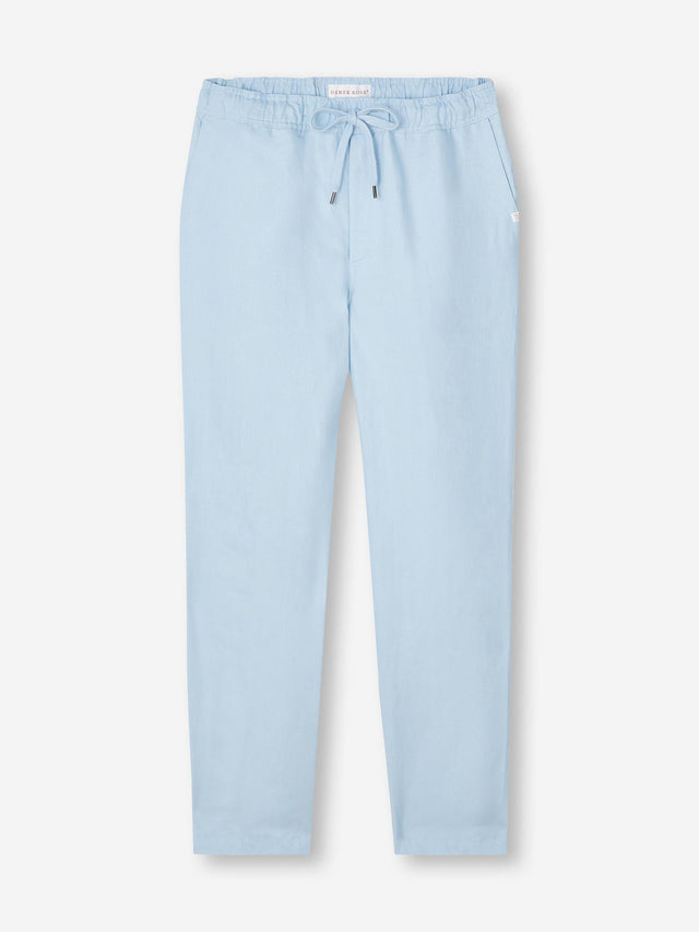 Men's Pants Sydney Linen Blue