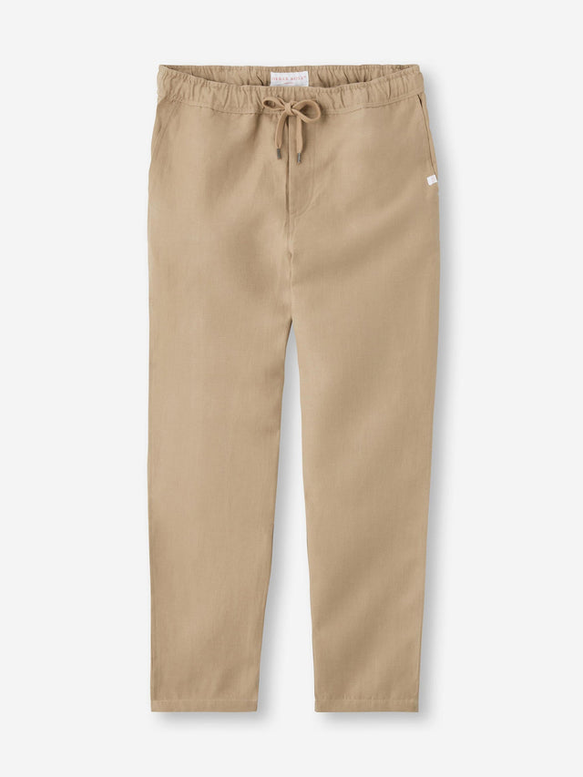 Men's Pants Sydney Linen Camel
