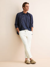 Men's Pants Vienna Linen Off-White