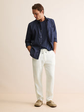 Men S Pants Vienna Linen Off White