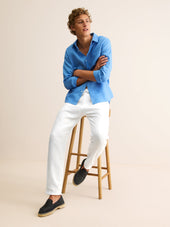 Men's Pants Vienna Linen White
