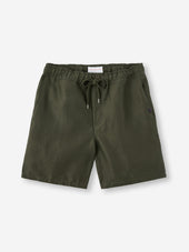 Men's Shorts Sydney Linen Khaki